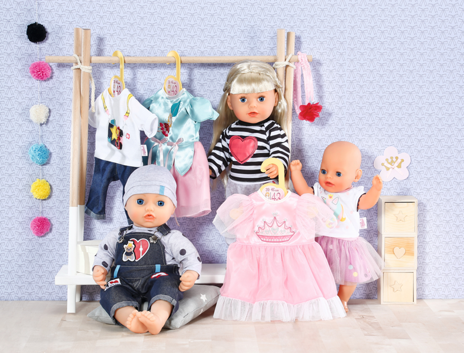 Zapf Creation Dolls Clothes Size L 46cm-50cm Dolls Annabelle Etc New Read Descri 