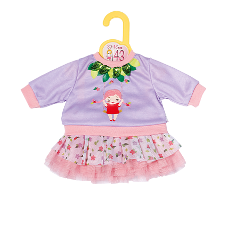 Zapf Creation 870044 rosa 38-46 cm Dolly Moda Sport-Outfit 
